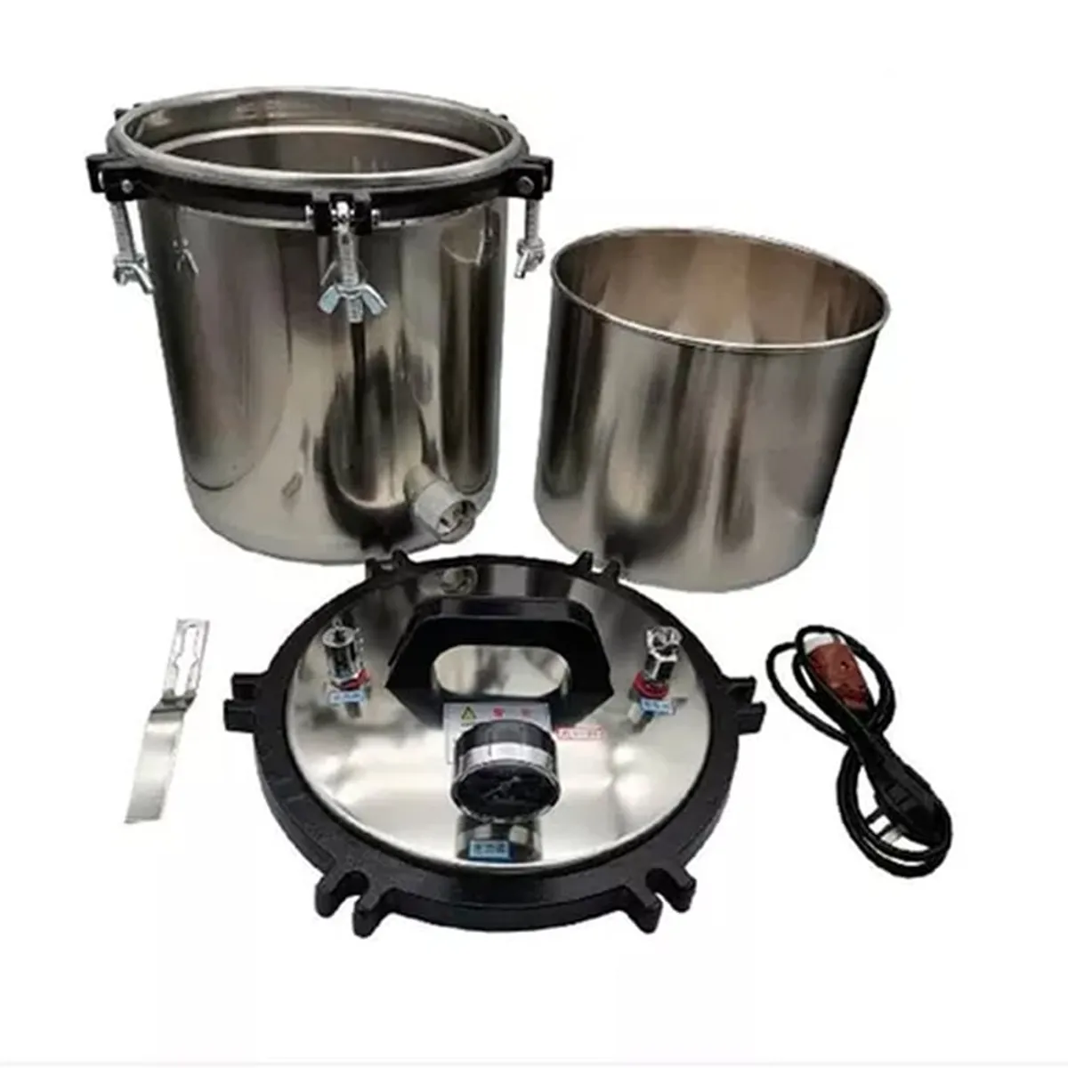 U BUY - Esterilizador Autoclave Vapor Presión Acero Inoxidable 18L DETODOYMAS