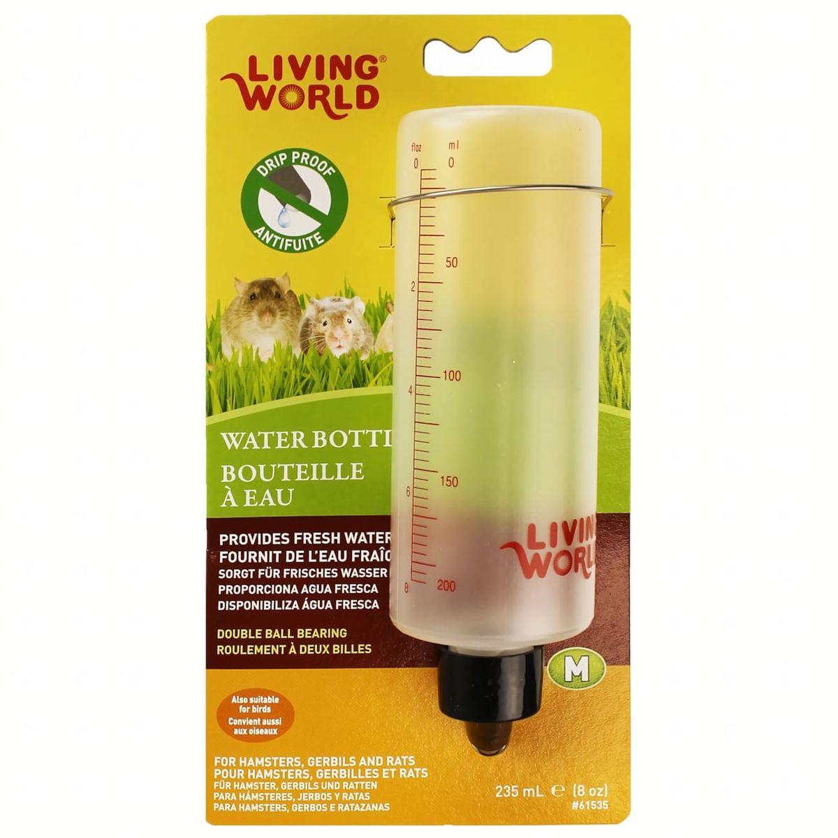 GENERICO - Bebedero Automático Living World Conejos Y Roedores 235 Ml