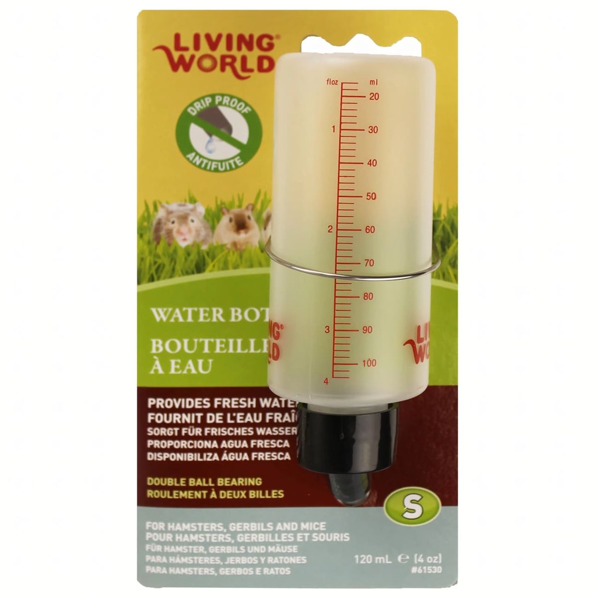 GENERICO - Bebedero Automático Living World Conejos Y Roedores 120 Ml