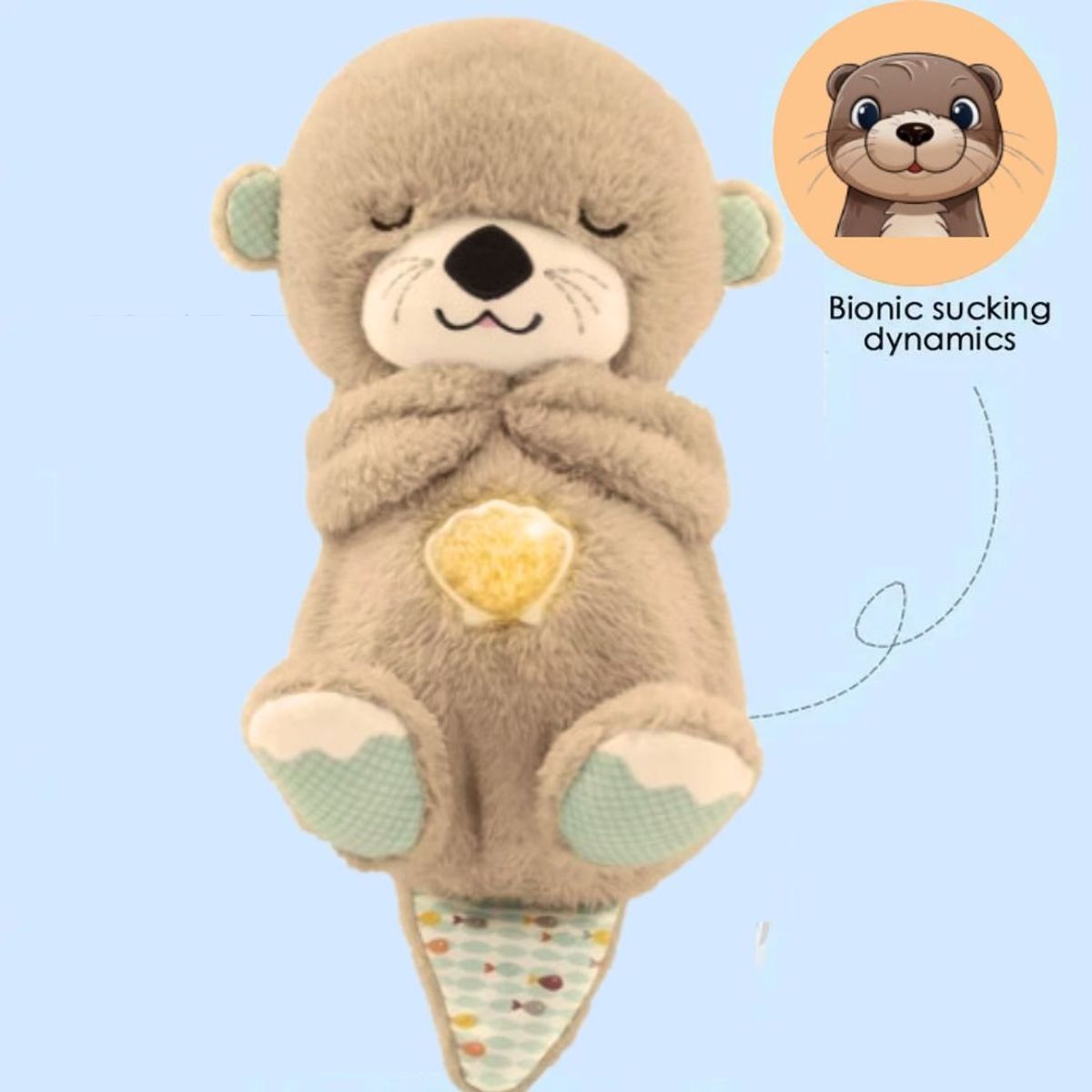 GENERICO - Nutria Hora Dormir Respira Mide 29 cm Koala Dormir Respira