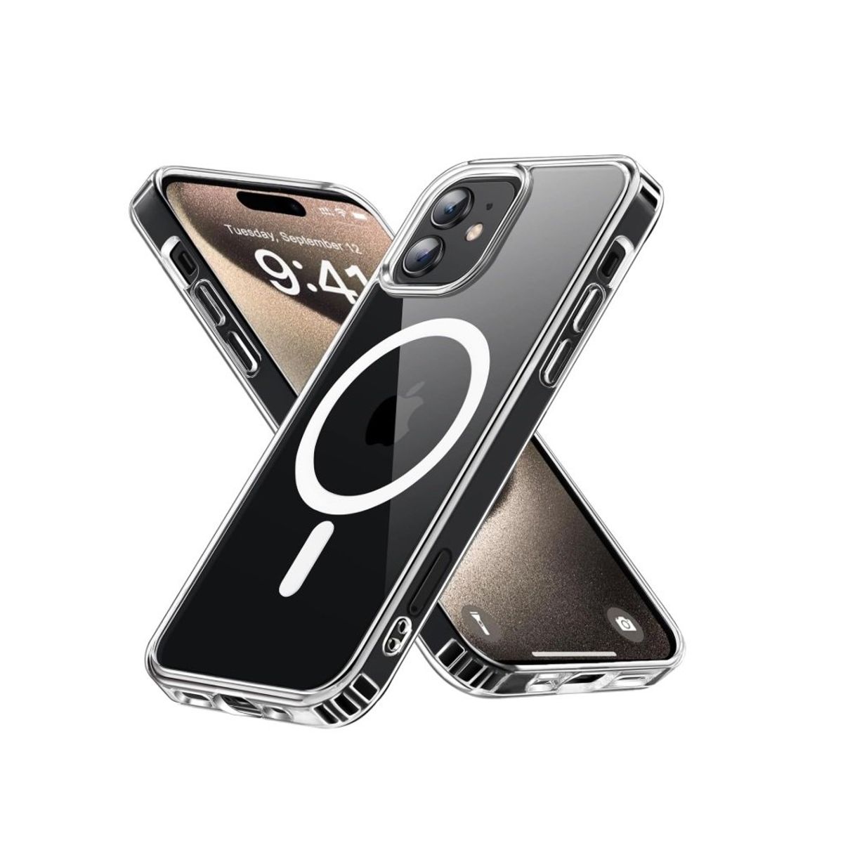 PREMIUM - Funda Transparente Case Magnético con MagSafe IPhone11