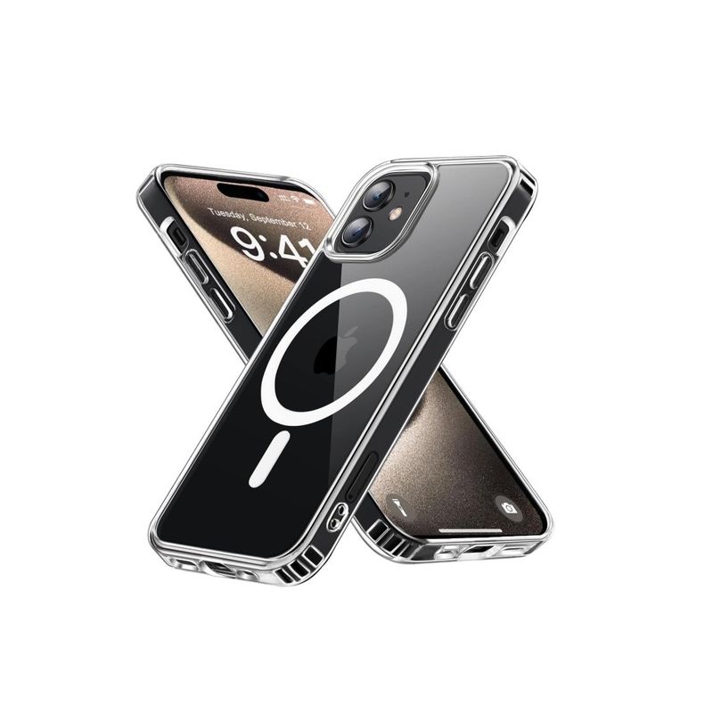 PREMIUM - Funda Transparente Case Magnético con MagSafe IPhone11