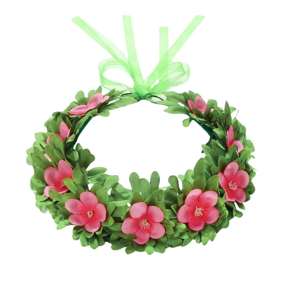 GENERICO - Corona Diadema de Flores Moana Vestido Moana Disfraz