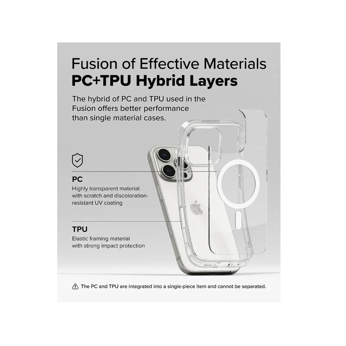 ORIGINS - Funda Transparente Case Magnético con MagSafe IPhone 13 o 14