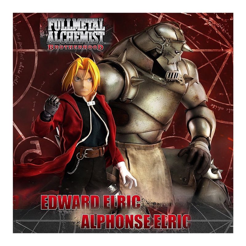 FULL FIGURE - Fullmetal Alchemist Brotherhood Edward & Alphonse Elric