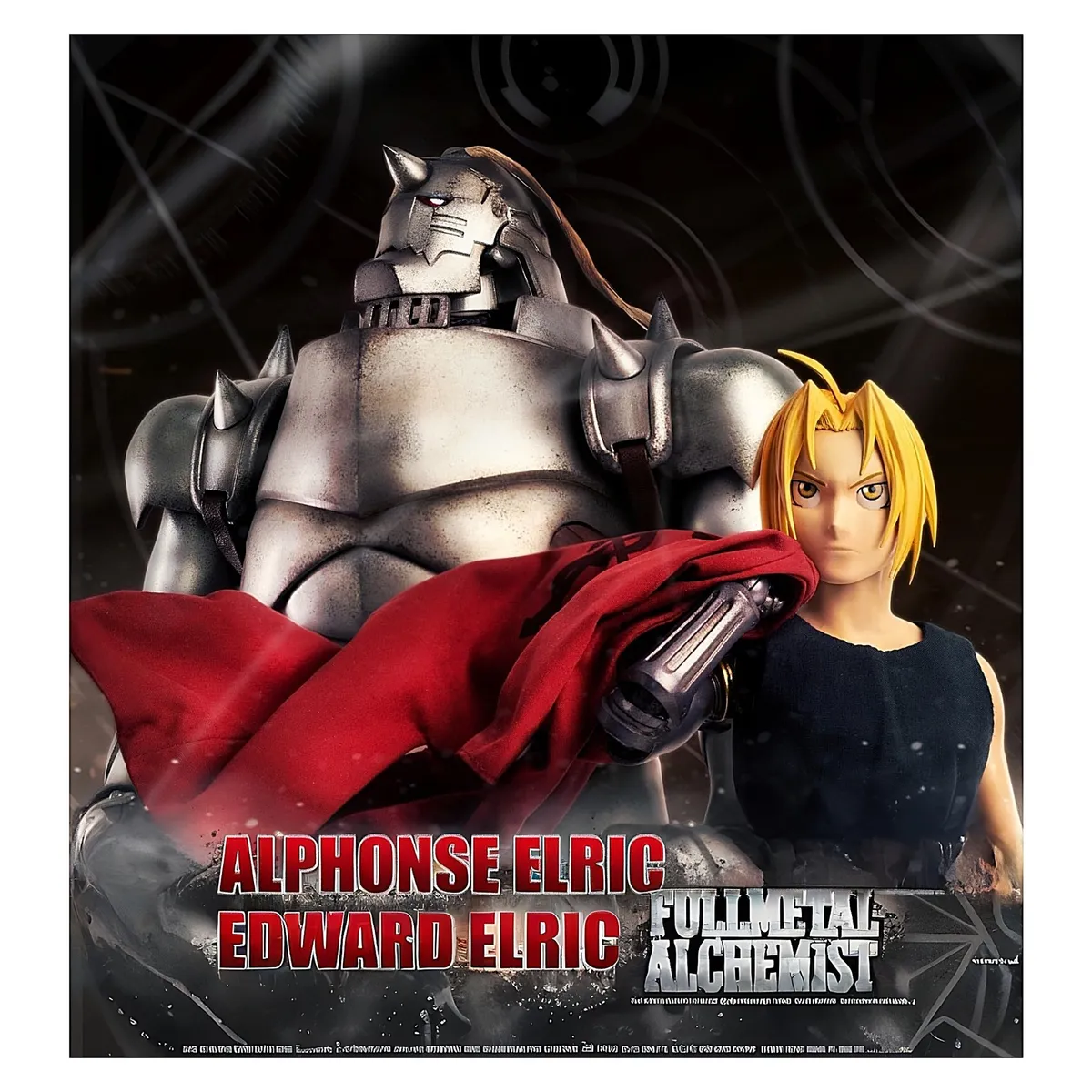 FULL FIGURE - Fullmetal Alchemist Brotherhood Edward & Alphonse Elric