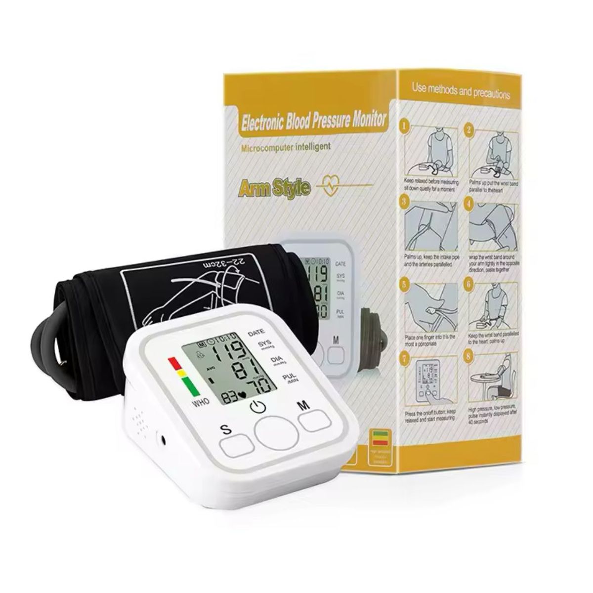 GENERICO - TENSIOMETRO DE BRAZO MONITOR DE PRESION ARTERIAL TENSION