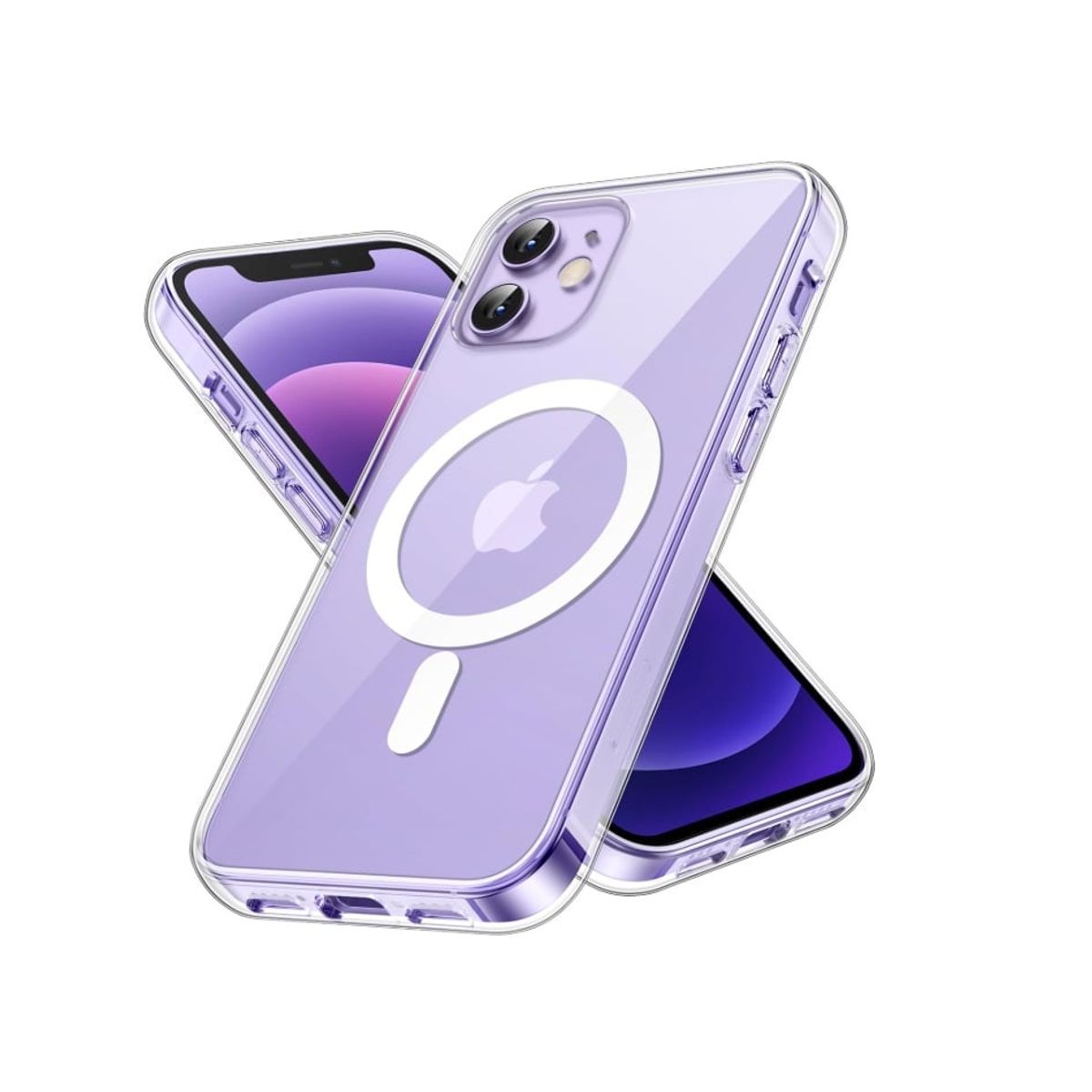 PREMIUM - Funda Transparente Case Magnético con MagSafe IPhone 12 o 12 Pro