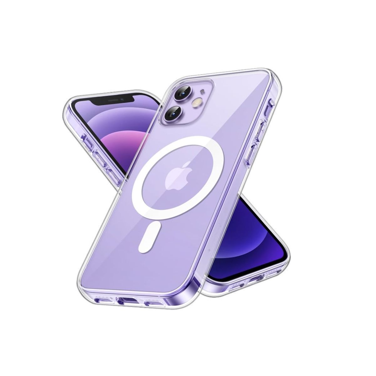 PREMIUM - Funda Transparente Case Magnético con MagSafe IPhone 12 o 12 Pro