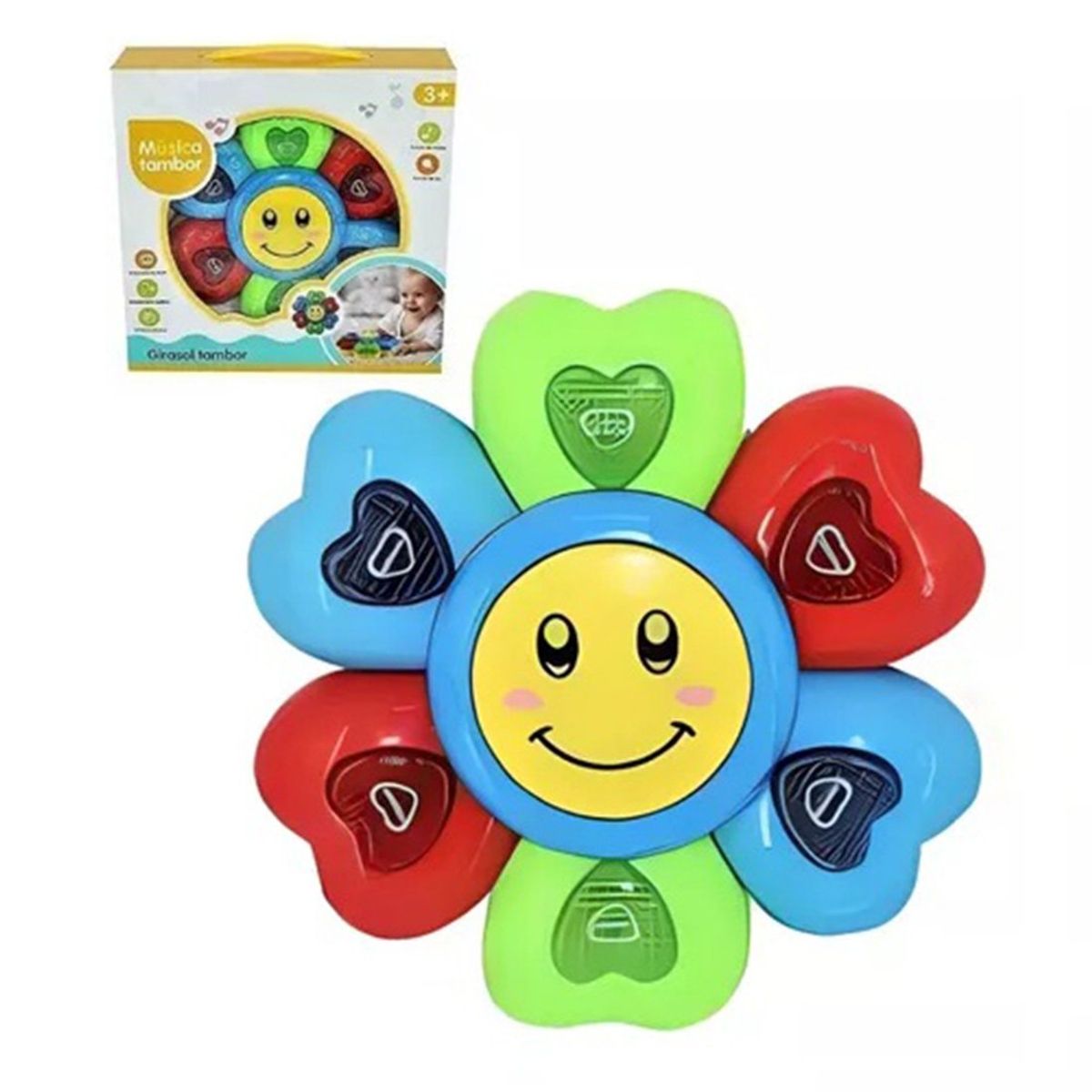 GENERICO - Tambor musical - Flor cuenta cuentos