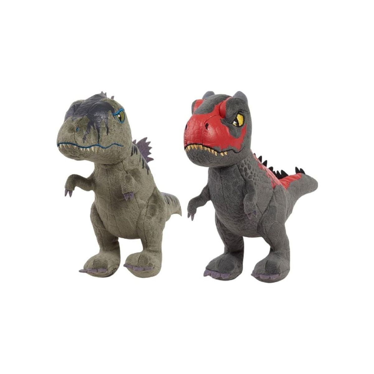 JUST PLAY - Jurassic World Peluche Set Carnotaurus Giganotosaurus 18cm