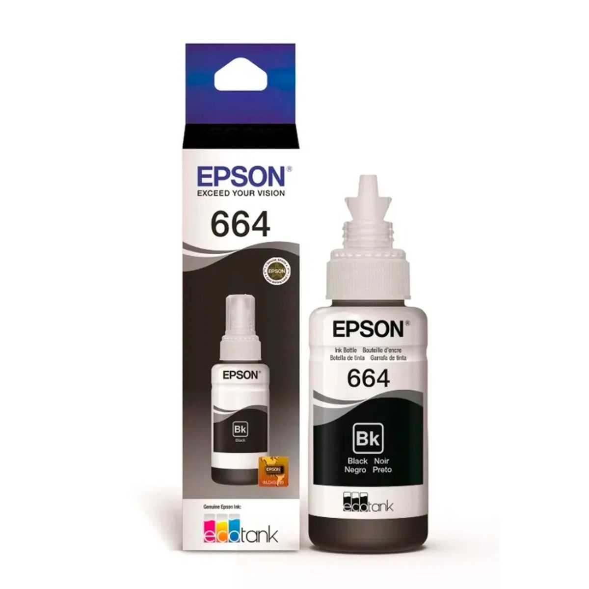 EPSON - TINTA EPSON 664 COLOR NEGRO