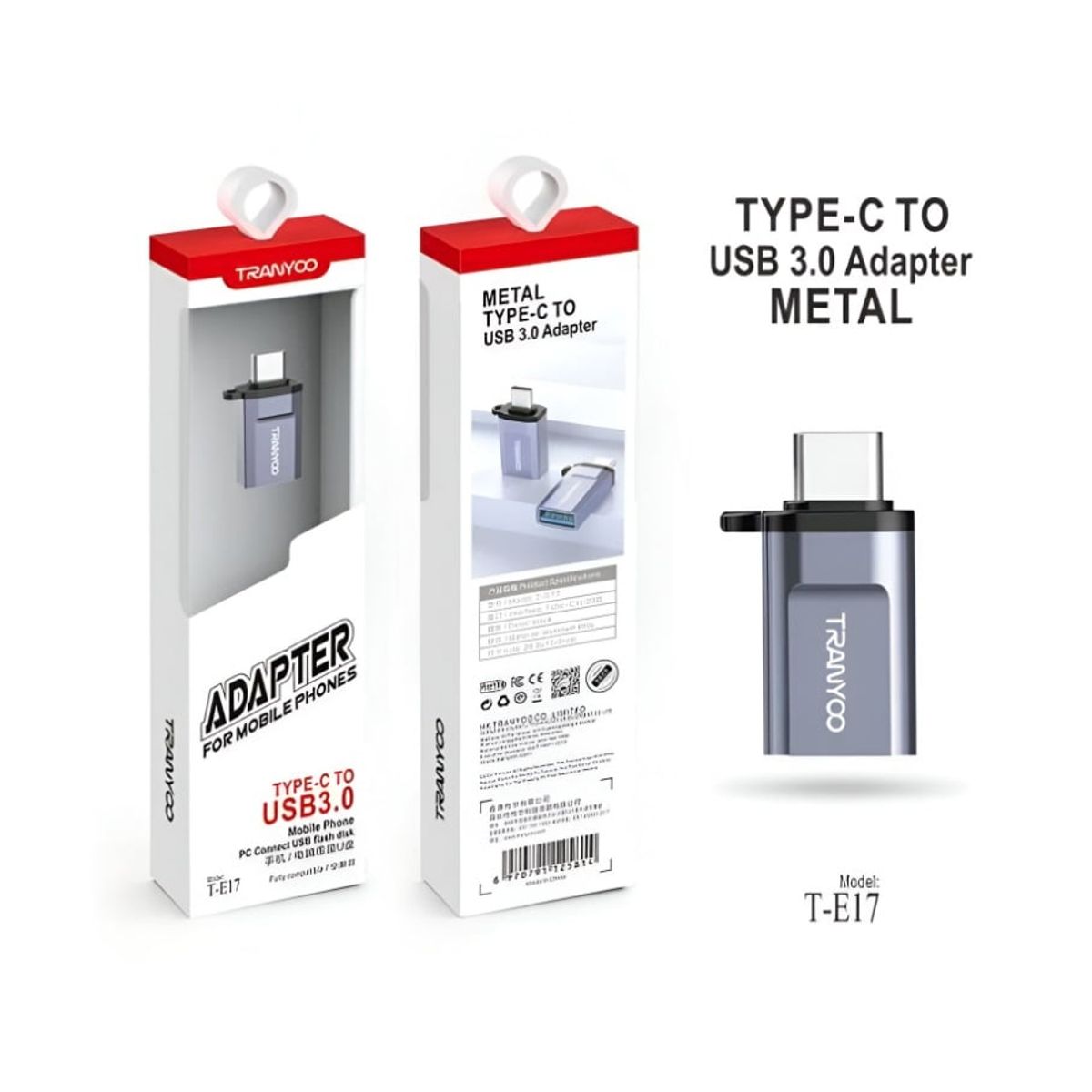 SEISA - Mini Adaptador OTG USB Tipo C Macho a USB 30 Hembra 5GBPS