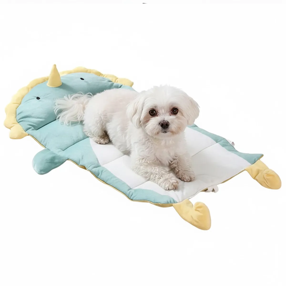 AMICATS - Alfombra Tapete Fresco para Mascotas Dino