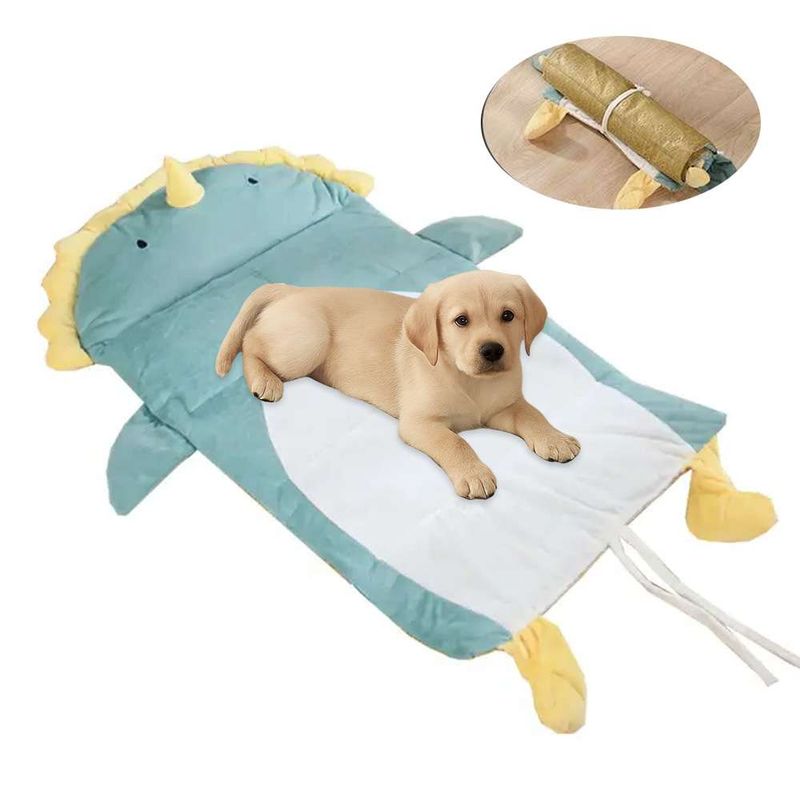 AMICATS - Alfombra Tapete Refrescante para Mascotas Dino