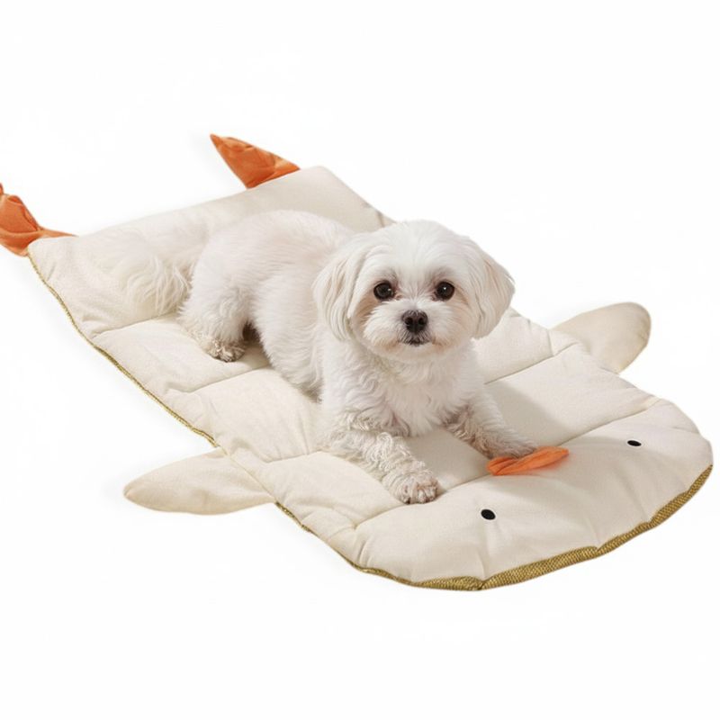 AMICATS - Alfombra Tapete Fresco para Mascotas - PATITO