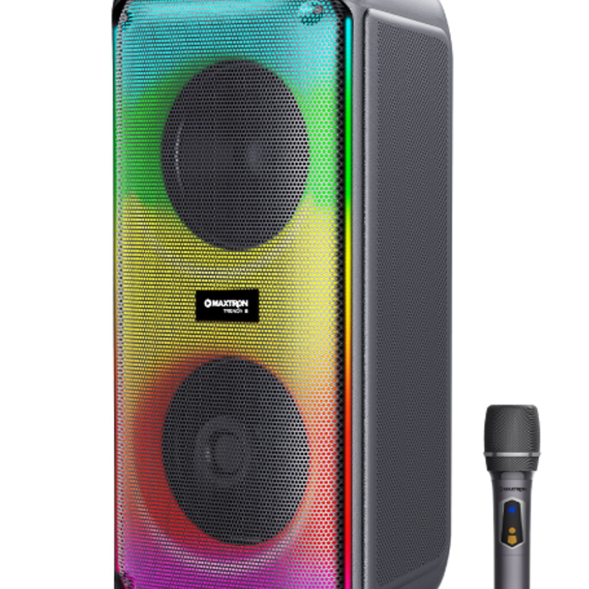 MAXTRON - Parlante Torre TRENDY 8 MX801   DSP BT TWS RGB LI-BAT MAXTRON