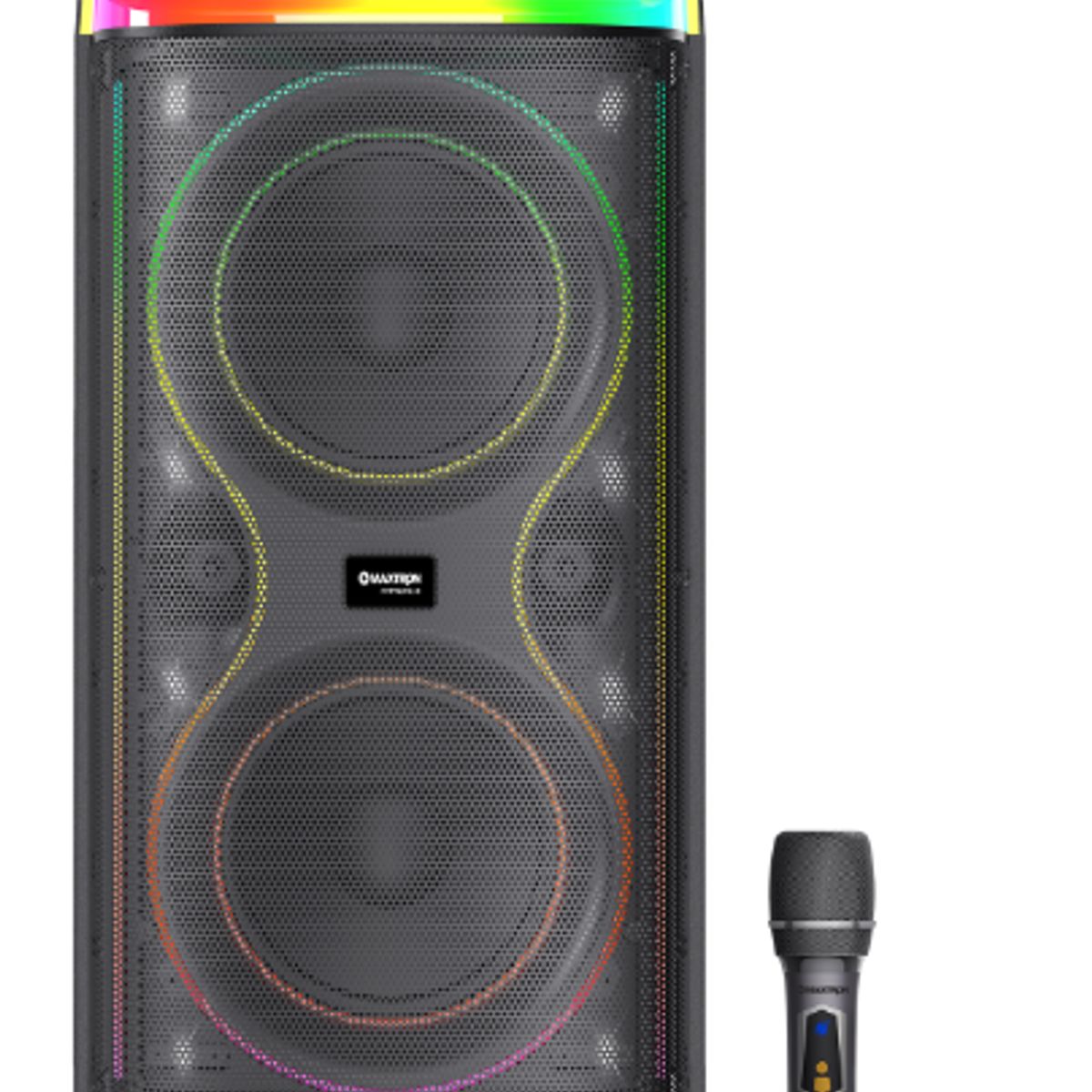 MAXTRON - Parlante Torre HYPNOTIC 8 MX808 SPEAKER Bluetooth USB SD TWS MAXTRON