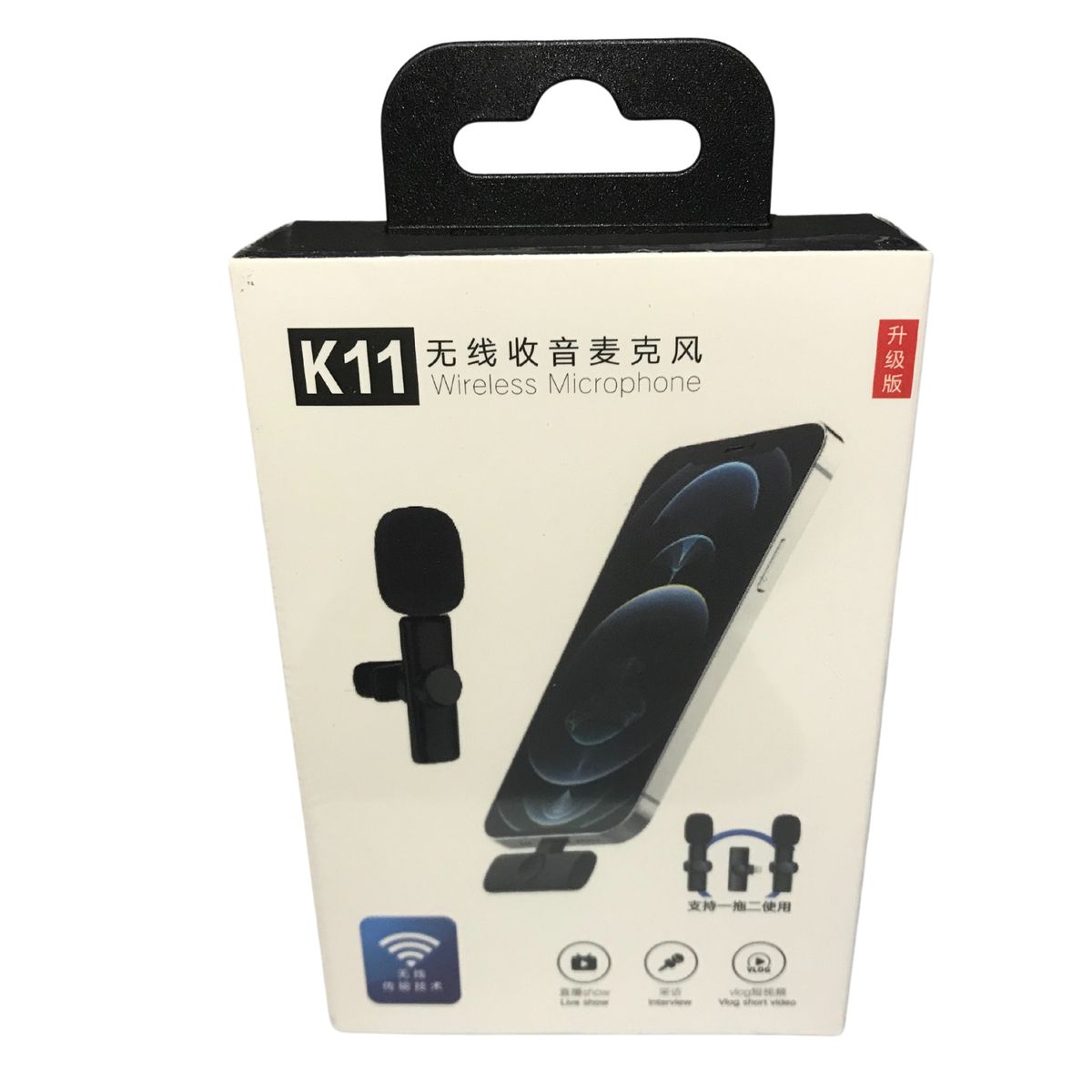 GENERICO - Micrófonos Inalámbricos Solapero Pechero Compatible Ip K11