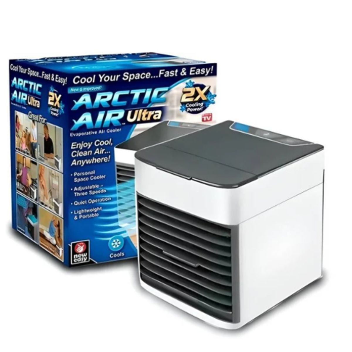 MORITA BAG STORE - AIRE ACONDICIONADO 3 EN 1 PORTÁTIL ARTIC AIR ULTRA 2 AMBIENTE FRIO