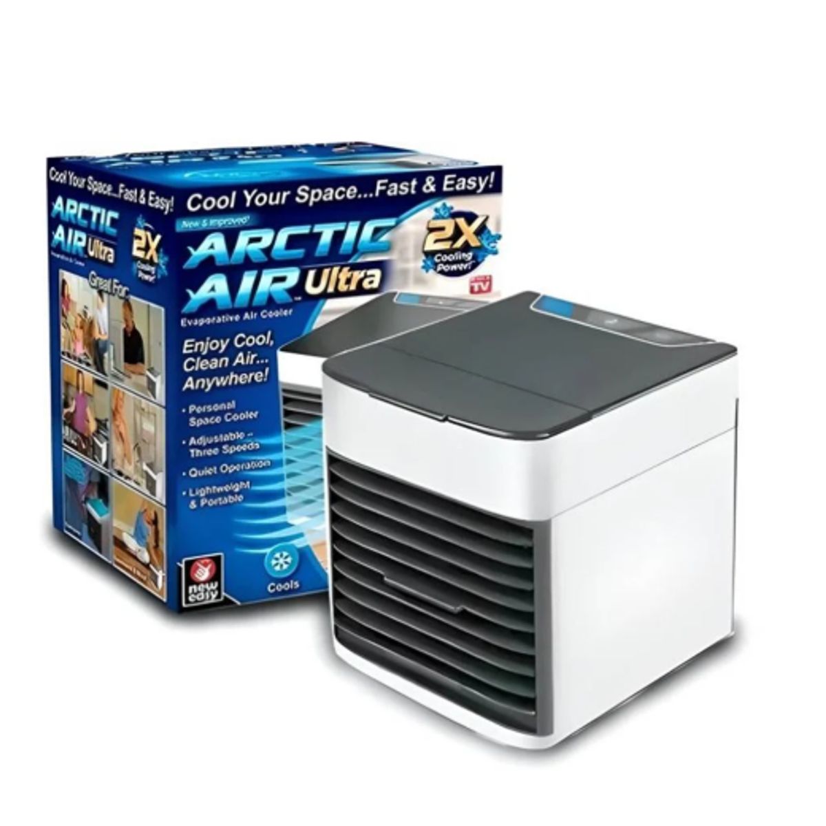 MORITA BAG STORE - AIRE ACONDICIONADO 3 EN 1 PORTÁTIL ARTIC AIR ULTRA 2 AMBIENTE FRIO