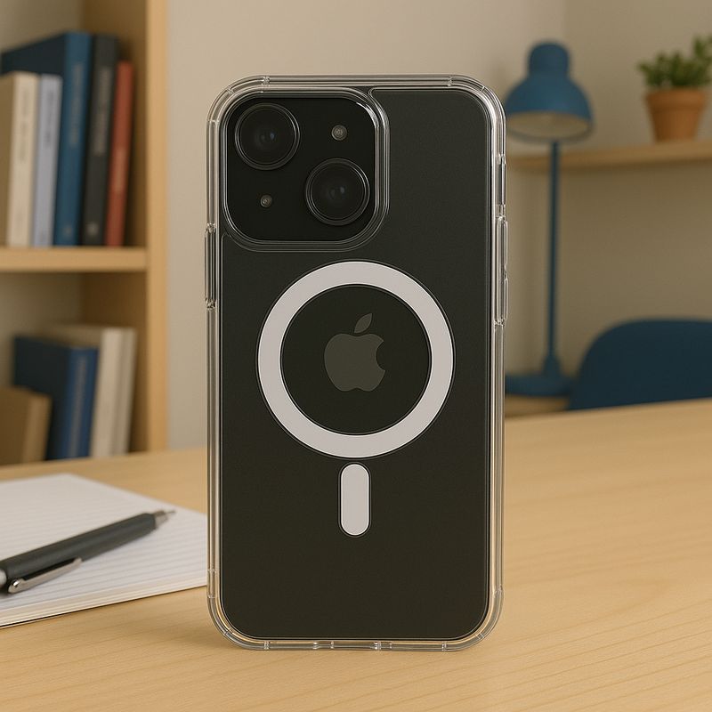 GENERICO - Luxury Case Protector para iPhone 15 con Magsafe