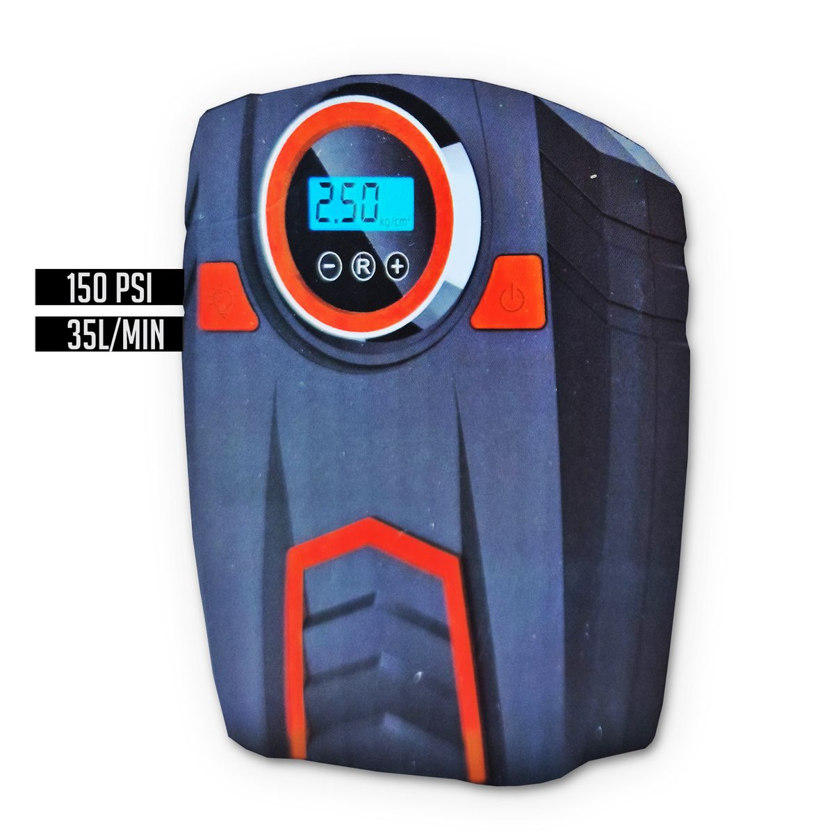 REDBO - Inflador Portátil De Llantas Digital para Auto 12V 150PSI