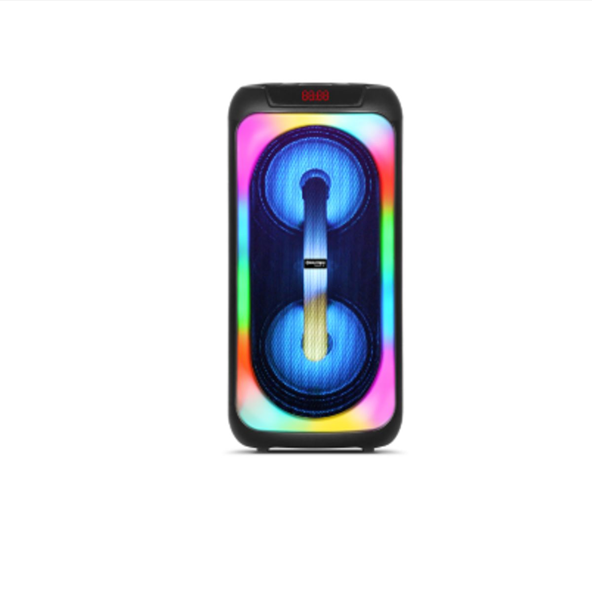 MAXTRON - Parlante Torre FASSANO 8"  MX802AC TW RGB DISK BT MIC FM MAXTRON