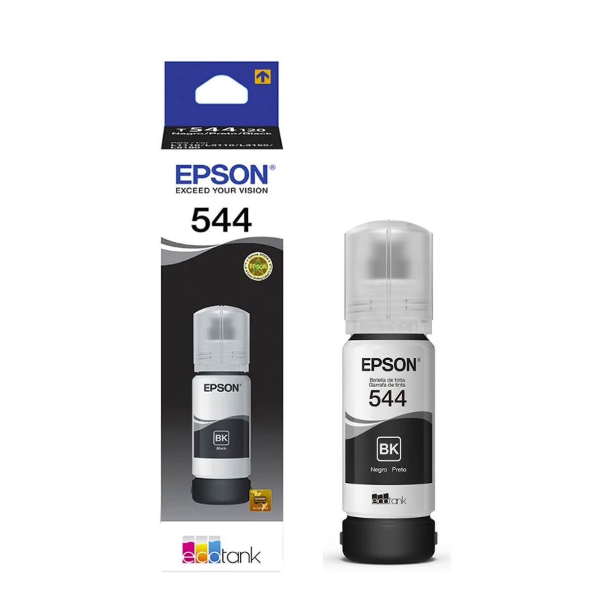 EPSON - TINTA EPSON 544 COLOR NEGRO