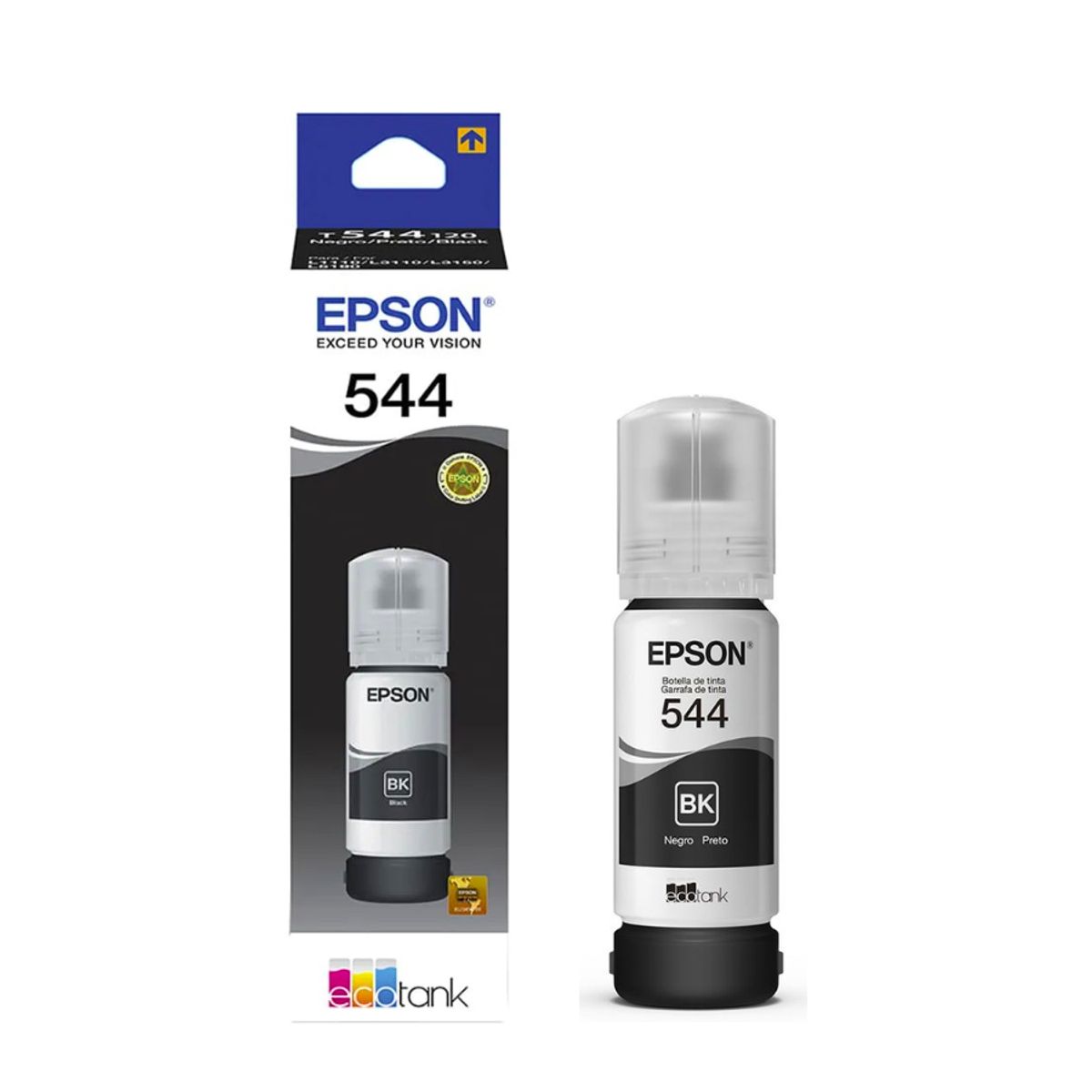 EPSON - TINTA EPSON 544 COLOR NEGRO