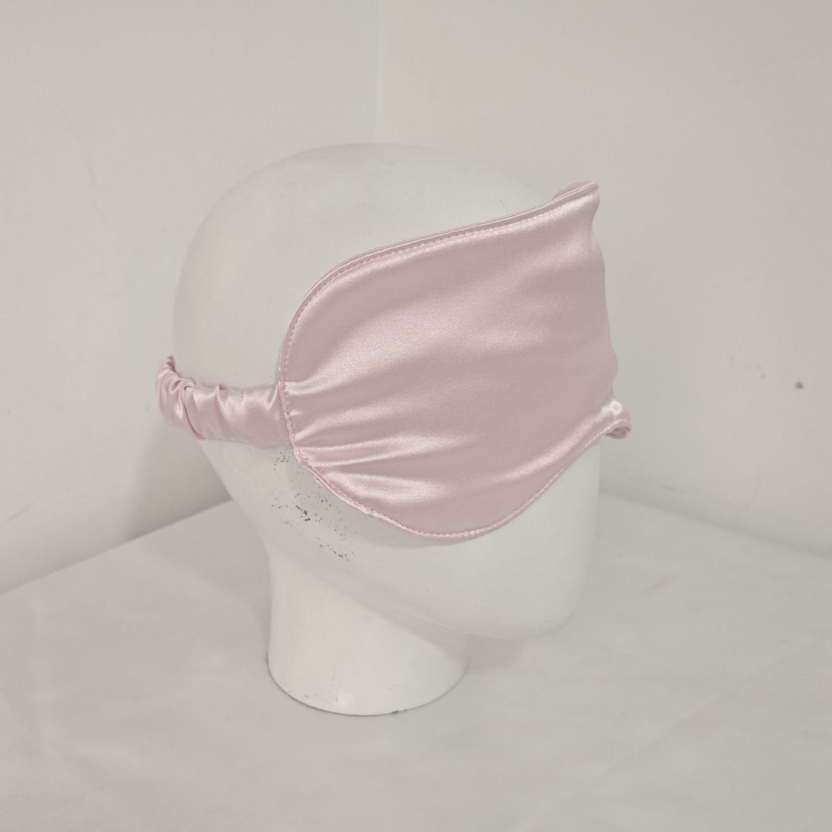 GENERICO - Pack Antifaz para dormir + Scrunchie en Satín - Rosa