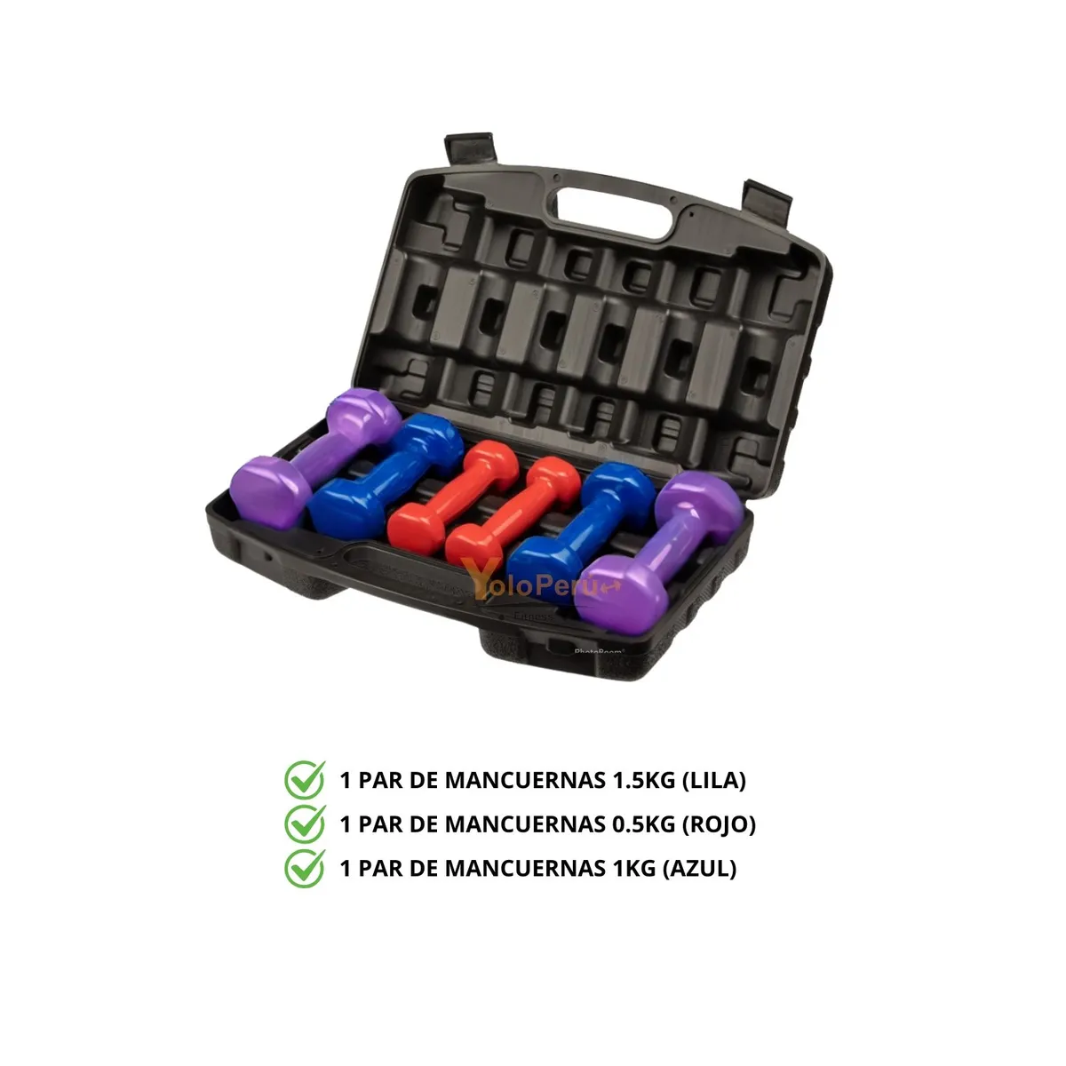 GENERICO - MALETIN VINIL DE 6KG