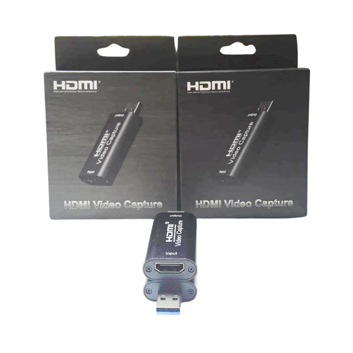 GENERICO - Capturadora Video Hdmi Usb 3.0 Streaming 1080P Obs Vlc HU-03