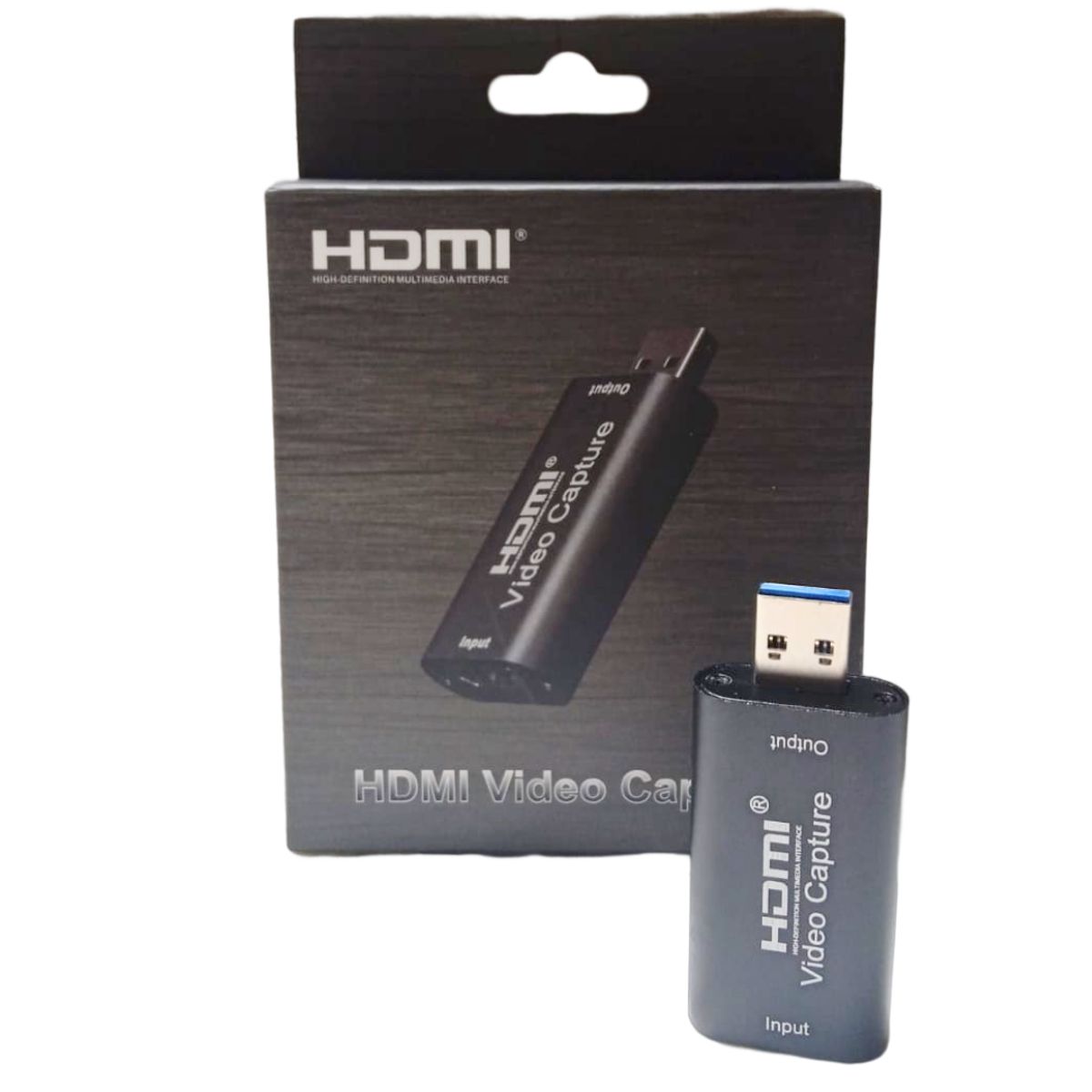 GENERICO - Capturadora Video Hdmi Usb 3.0 Streaming 1080P Obs Vlc HU-03