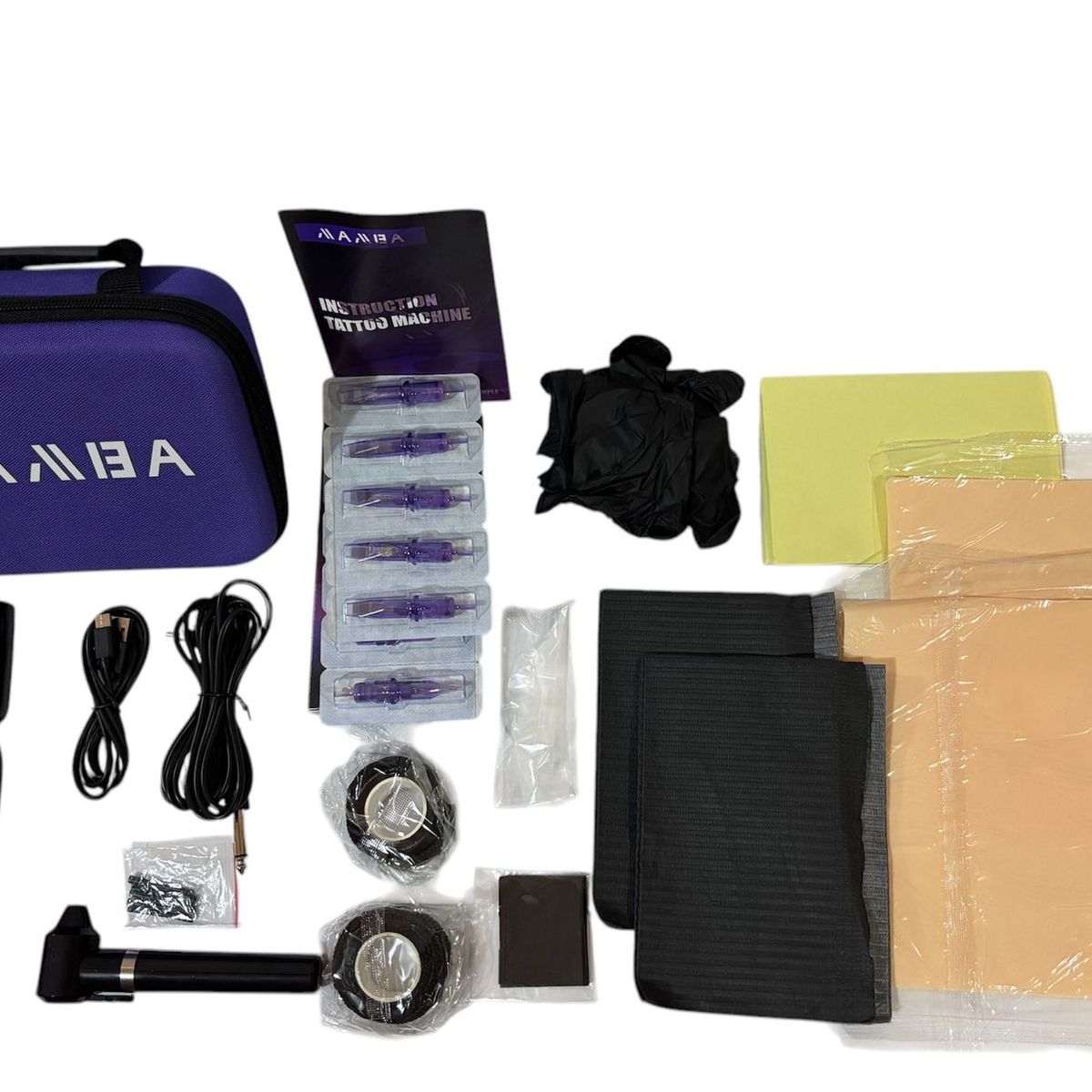 GENERICO - MAQUINA PARA TATUAR TATUAJE TATOO ROTATIVA INALAMBRICA