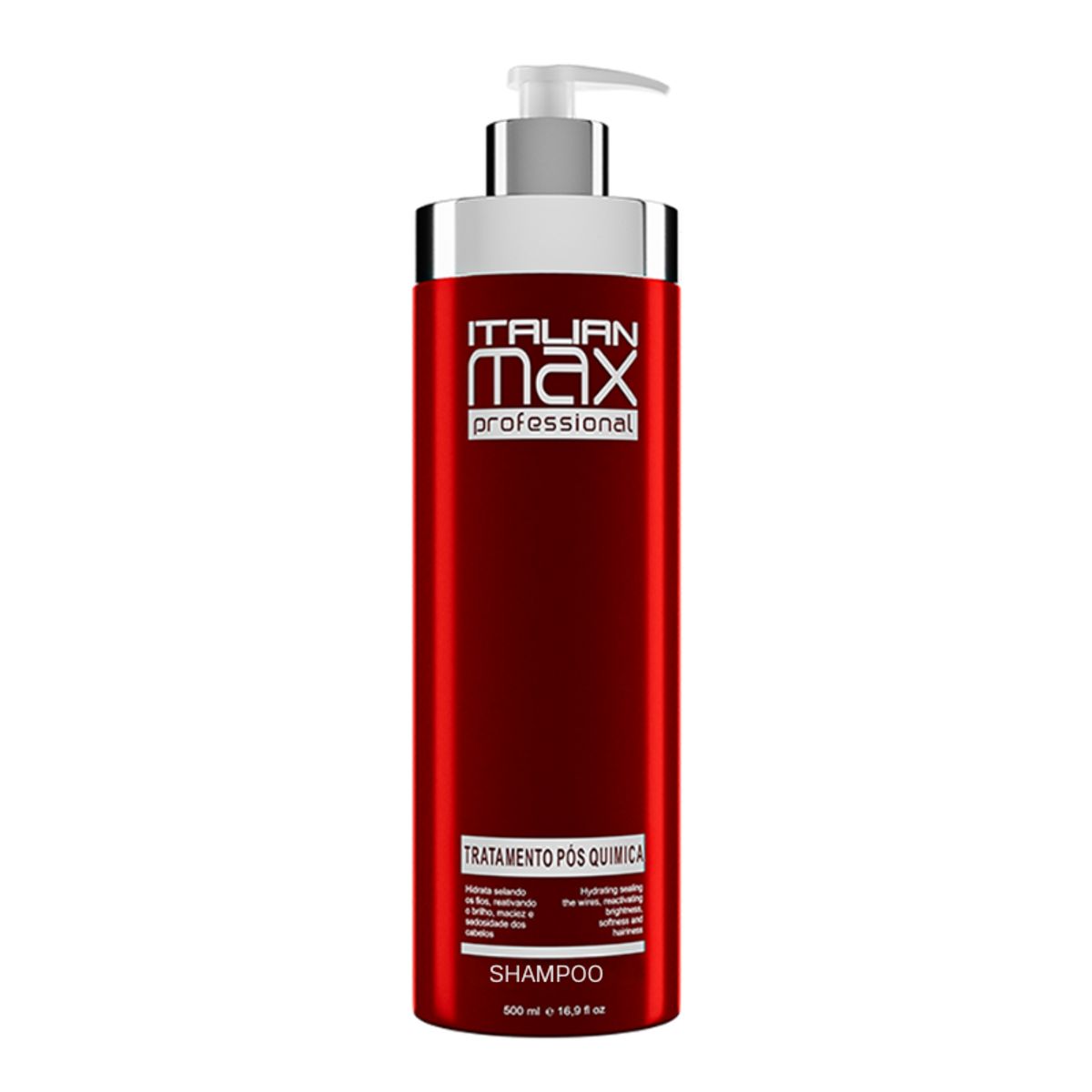 GENERICO - ITALIAN MAX - Post Química Shampoo 500ml + Acondicionador 300ml + Mask