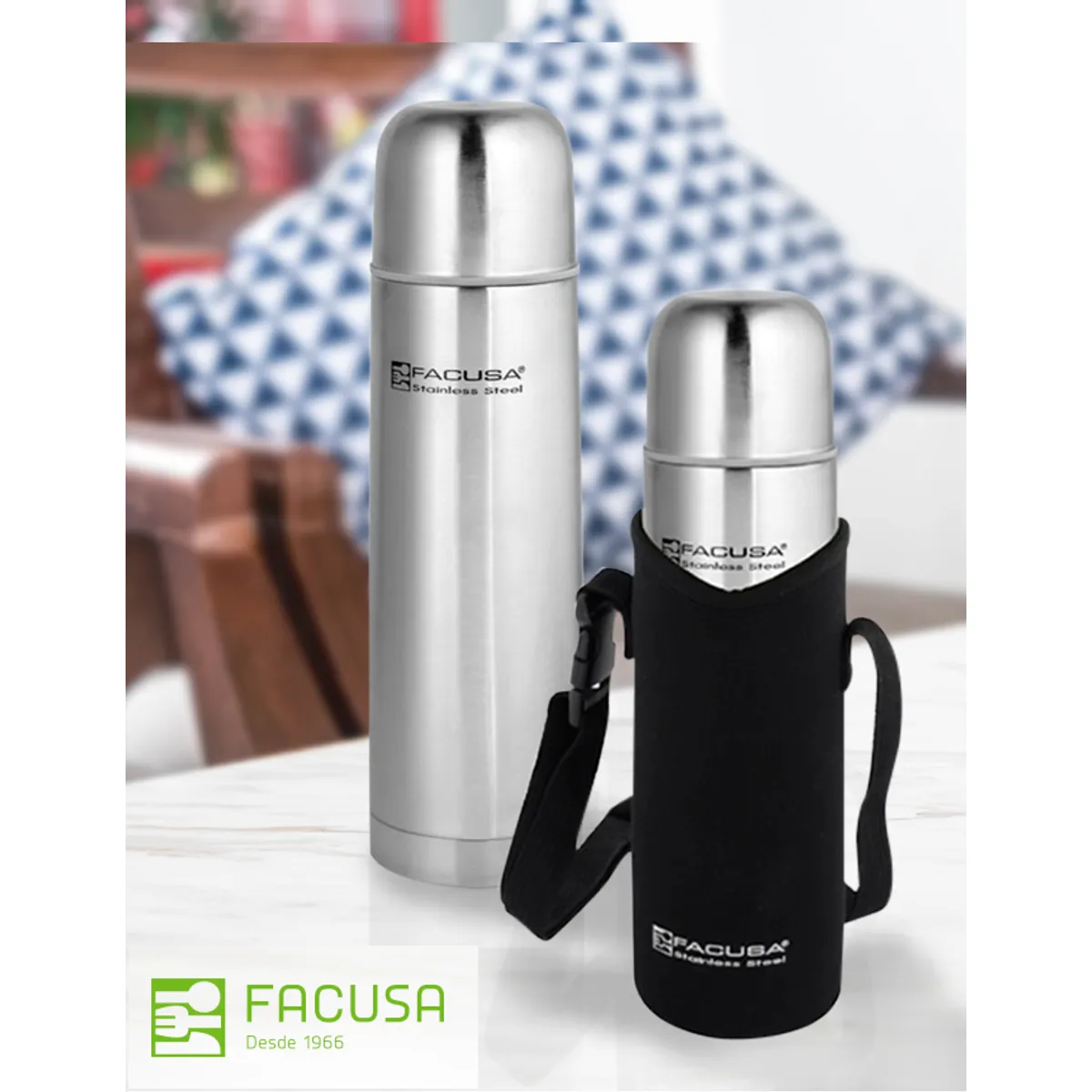 FACUSA - TERMO de  ACERO 500ml FACUSA