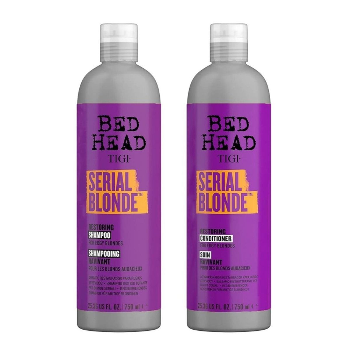 TIGI - TIGI Bed Head - Duo  Dumb Blonde  Shampoo750ml  Acondicionado750ml