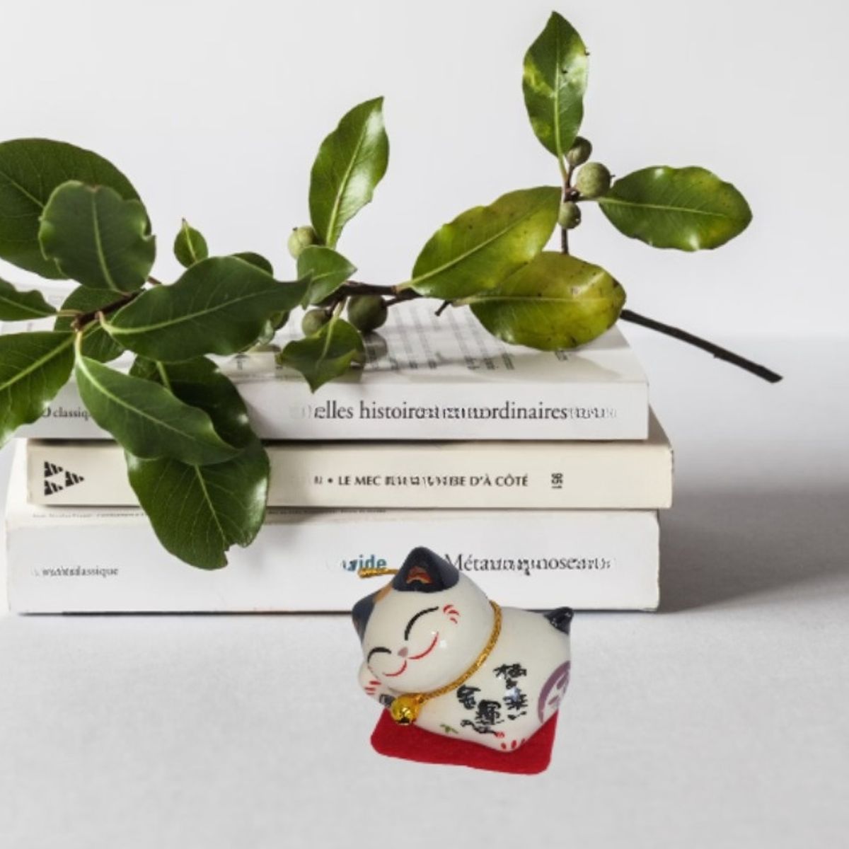 GENERICO - GATO CHINO 5 GATITOS ADORNOS DECORATIVOS