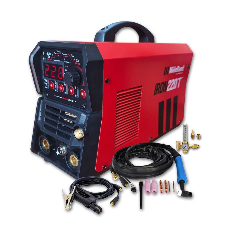 GENERICO - Máquina de Soldar Tig 220A MILLERAND IRON220T