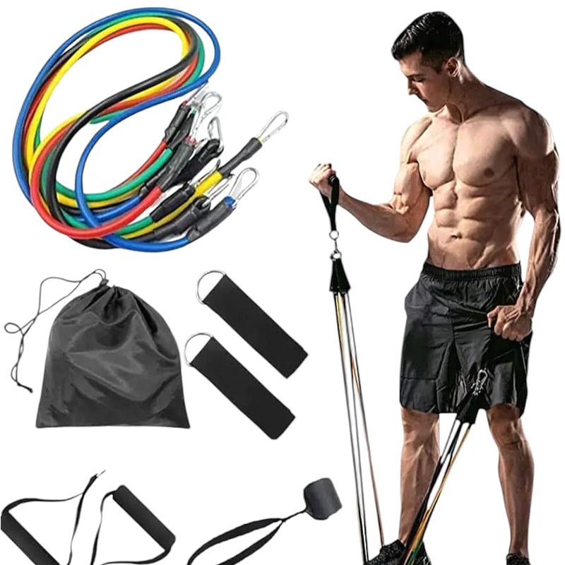 EVERBEST - Bandas Elásticas de Resistencia Pack 5 Ligas