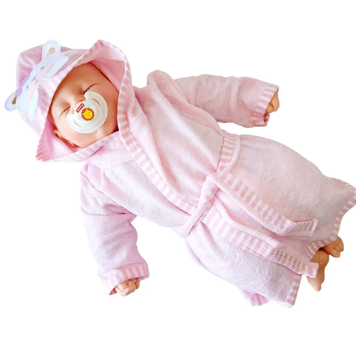 GENERICO - Toalla Bebé Set 4 pzas - Rosado E