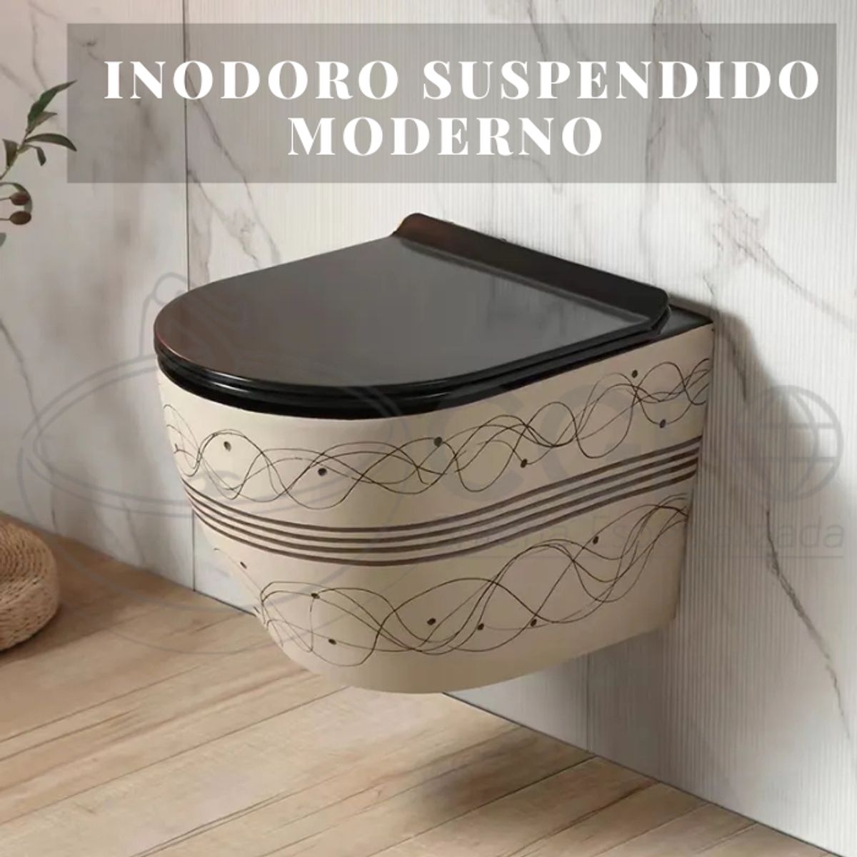 GENERICO - INODORO SUSPENDIDO MODERNO
