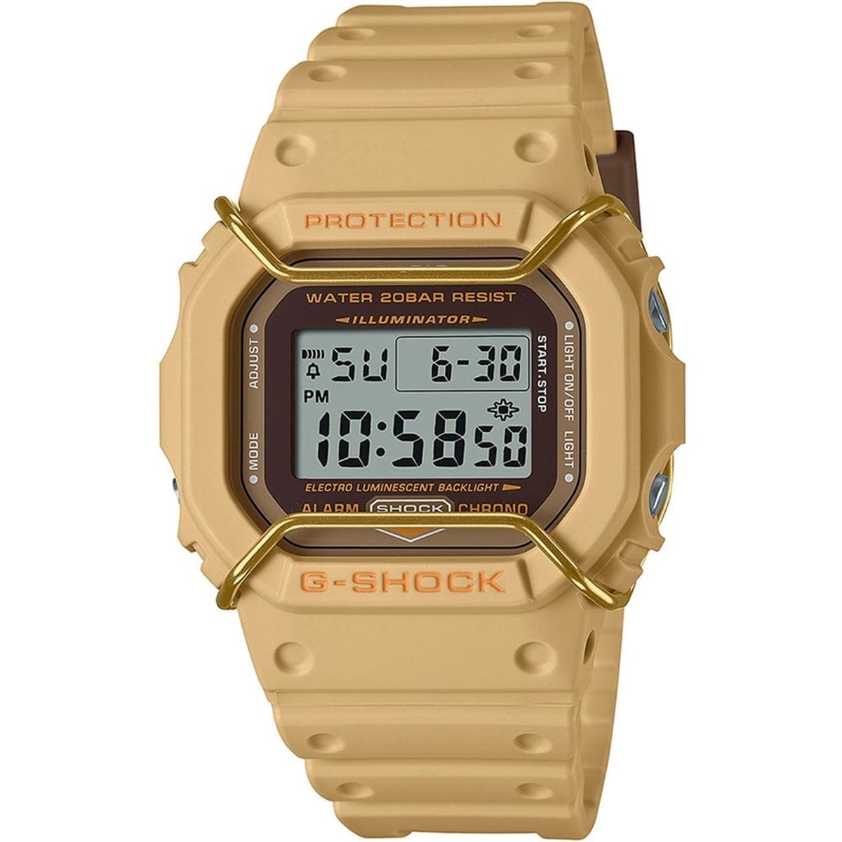 BABY G - Reloj Baby G Digital DW-5600PT-5DR Mujer