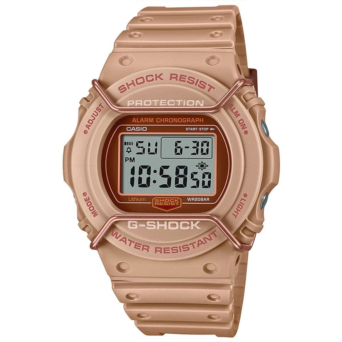 BABY G - Reloj Baby G Digital DW-5700PT-5DR Mujer