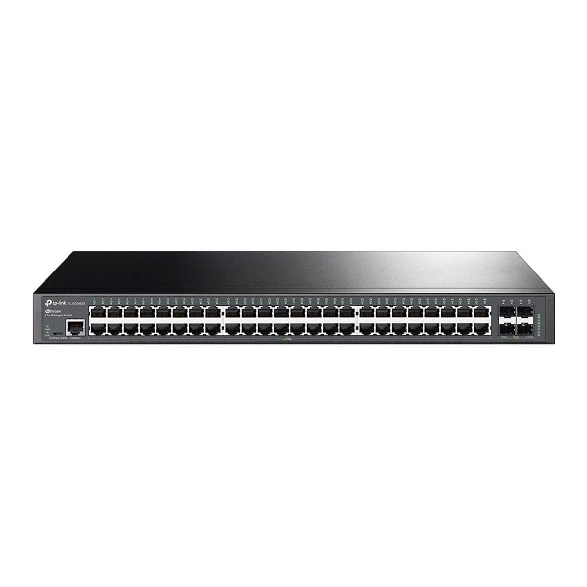 TP LINK - SWITCH TP-LINK JETSTREAM 48 PUERTOS 1000MBPS SFP+ RACK PN TL-SG3452X