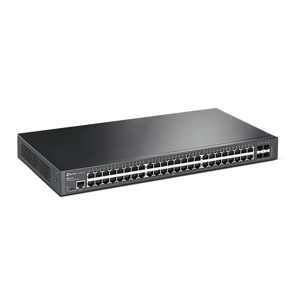 TP LINK - SWITCH TP-LINK JETSTREAM 48 PUERTOS 1000MBPS SFP+ RACK PN TL-SG3452X