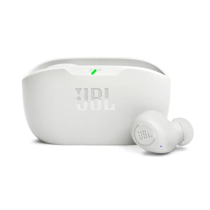 JBL - Audífonos Bluetooth JBL WAVE Buds NC Blanco