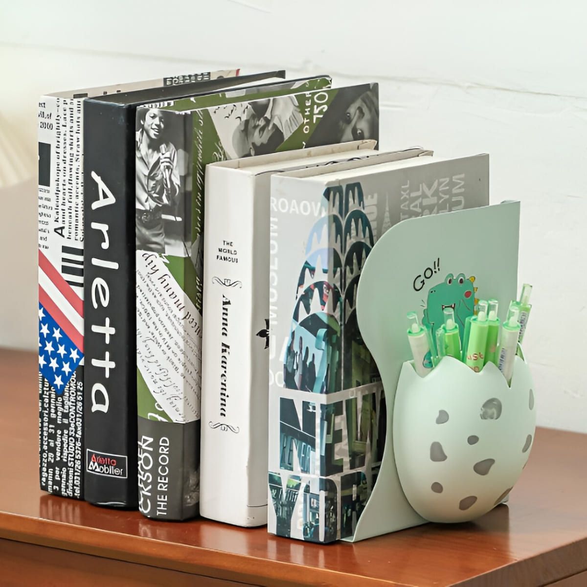 ELMEJORPRECIO - Organizador Extensible para Libros con Separadores M3