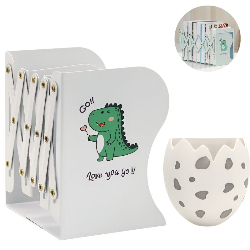 ELMEJORPRECIO - Organizador Extensible para Libros con Separadores M4